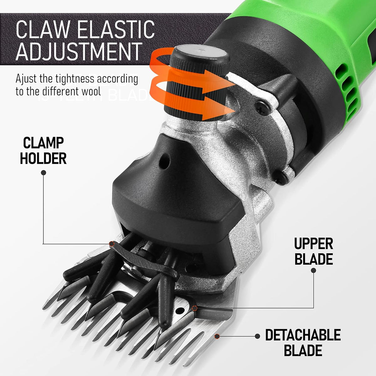 550W Electric Animal Grooming Kit for Sheep Goat Cattle E421