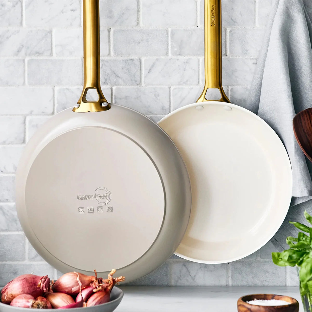 Ceramic Nonstick 8", 10" and 12" Frypan Set U474322