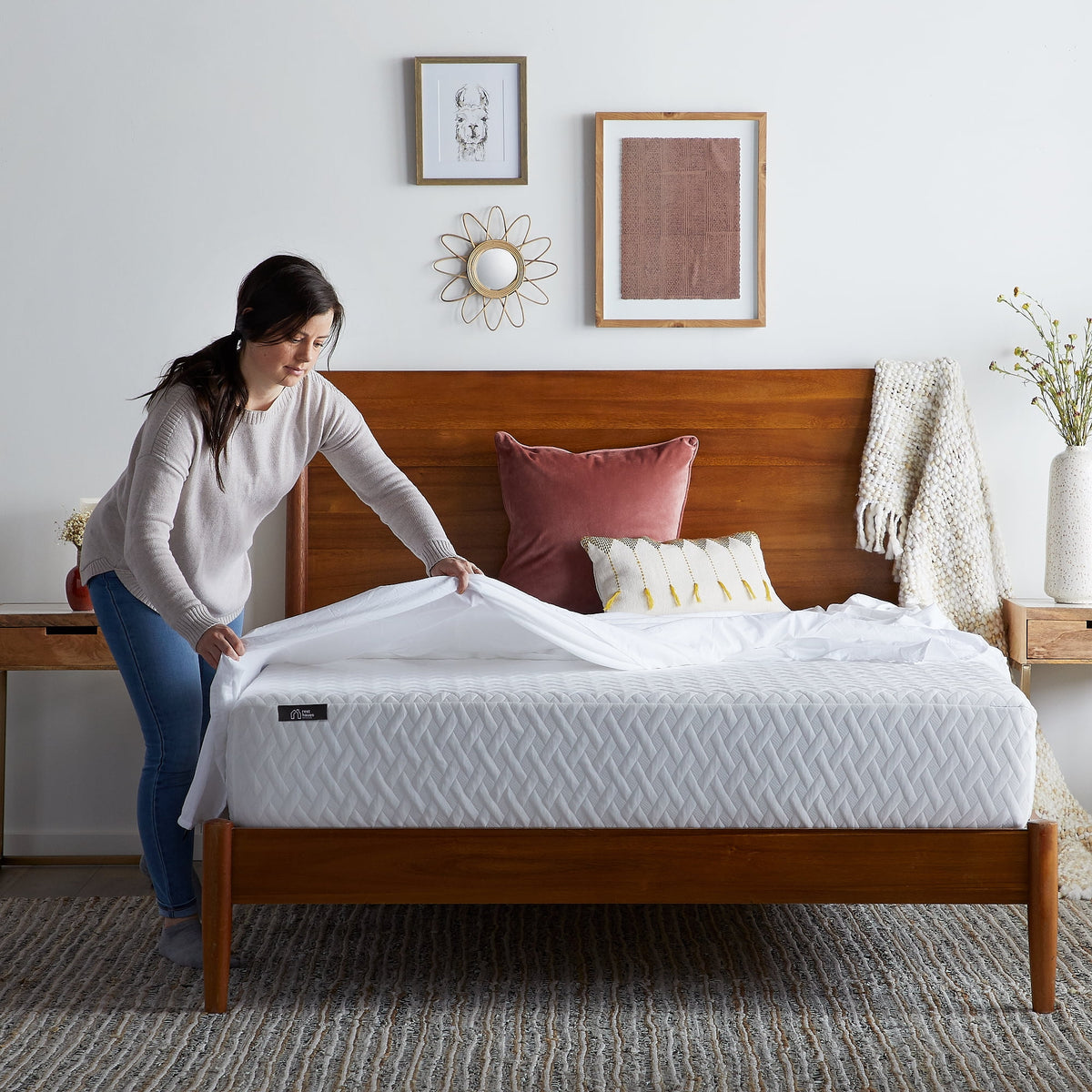 10" Medium Plush Gel Memory Foam Mattress, Queen G2315