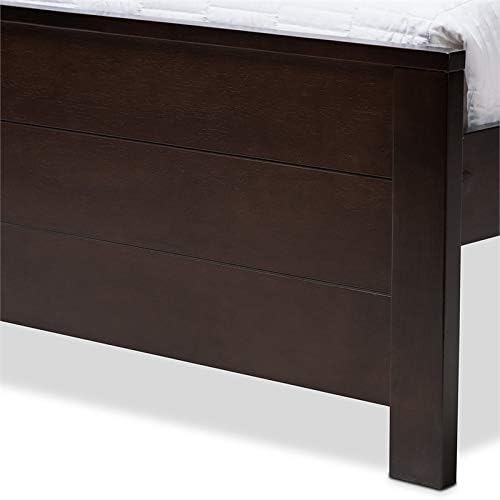 Twin Platform Bed in Espresso D107993