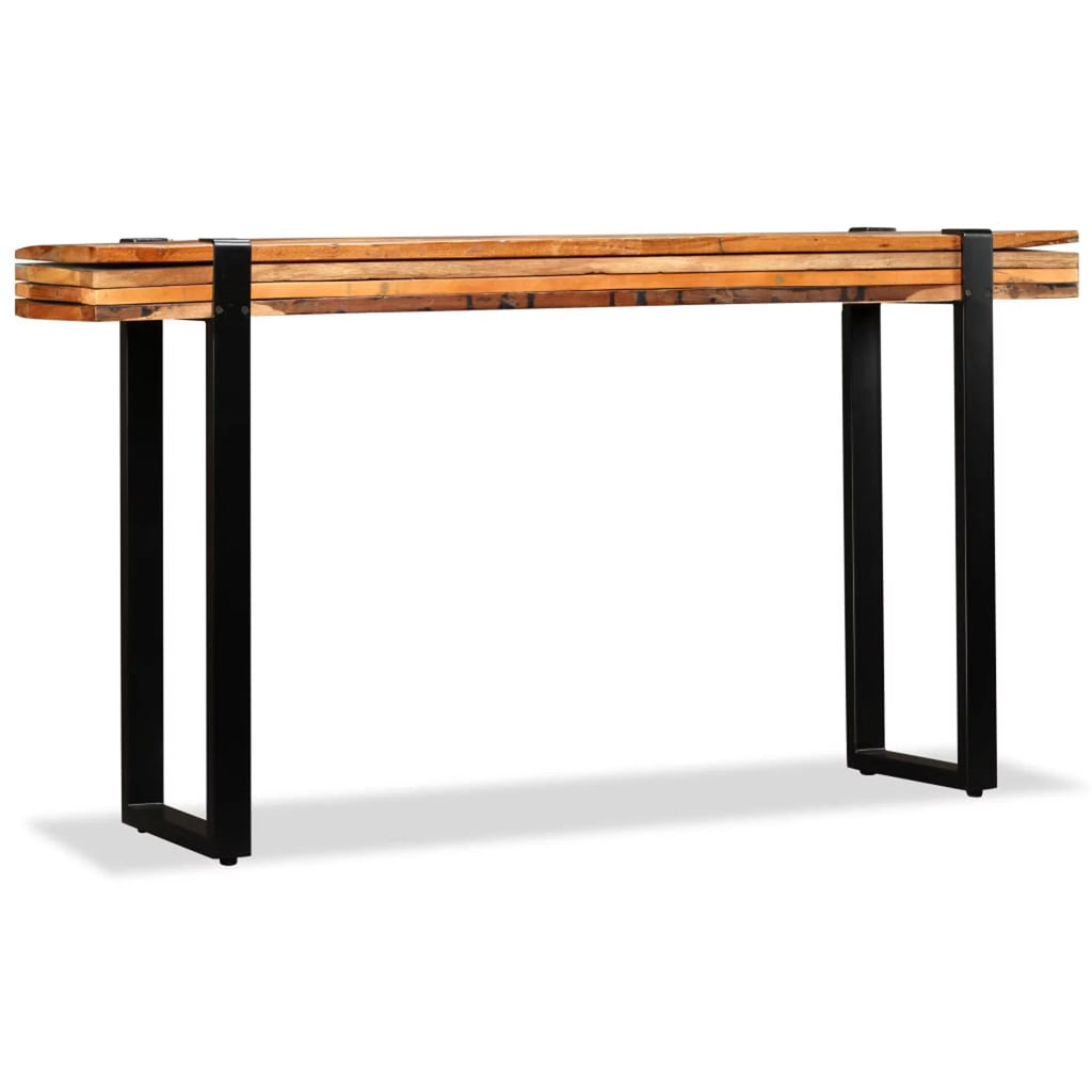 Solid Reclaimed Wood Console Table L61478