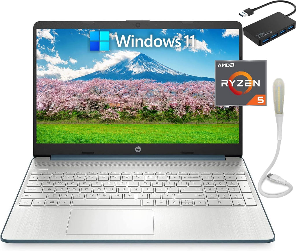 15.6" FHD Laptop, AMD Ryzen 5 6-Cores Processor, 16GB RAM, 512GB SSD, Silver A749