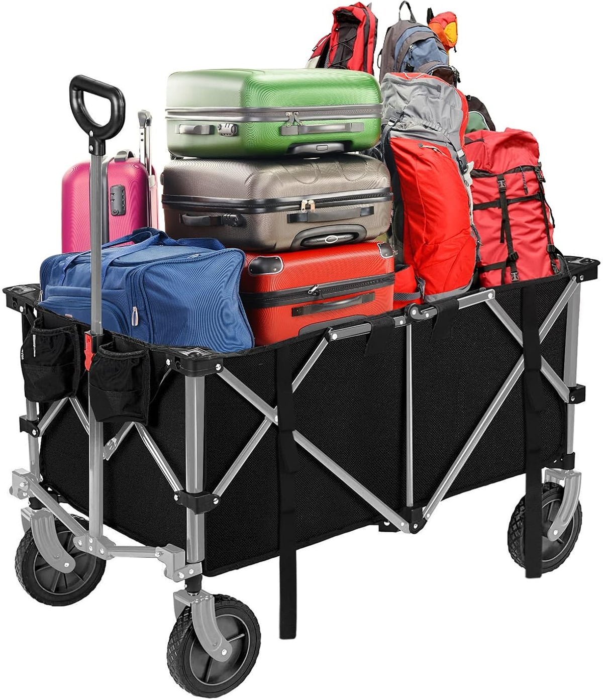 Folding Wagon Cart with Wheels G7103