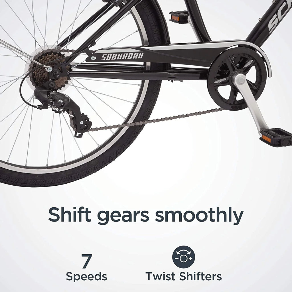 Black 26 in Comfort Bike H286057