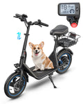 650W Electric Scooter with Seat L1265