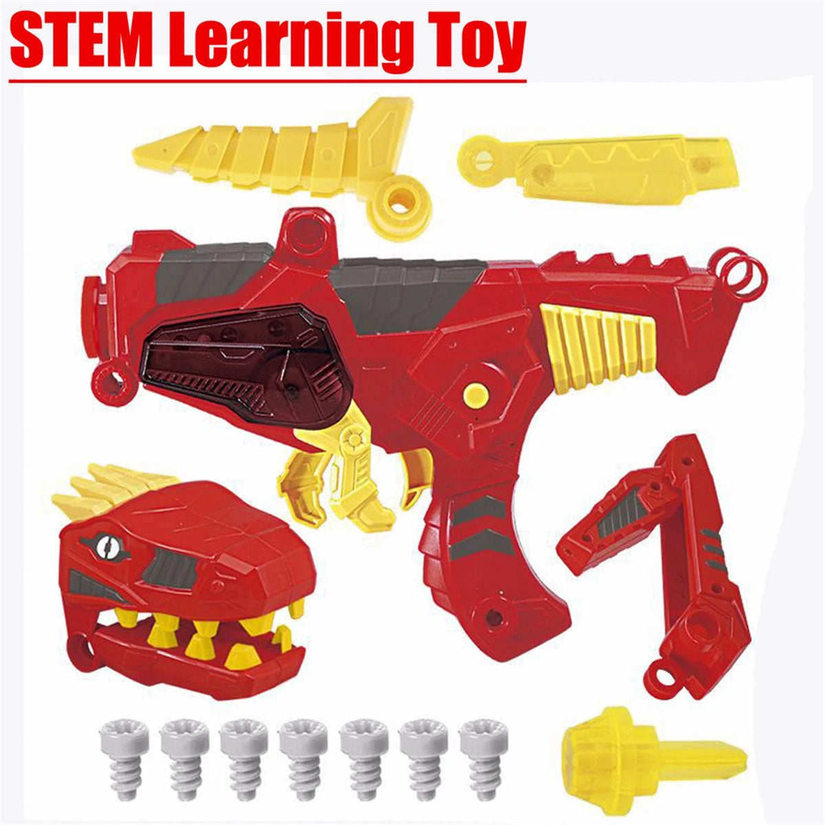 Transforming Dinosaur Toy 3 in 1 Lights Sound W15949