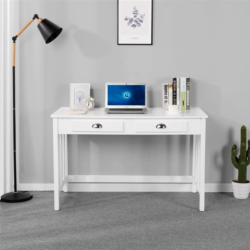 Writing Computer Desk with 4 Drawers L3528