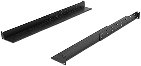 Adjustable Rack Mount Server Shelf Rails 1U Full Depth 3-Pack R666