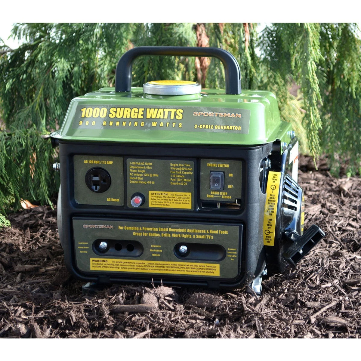 1000-Watt 2-Cycle Generator O751