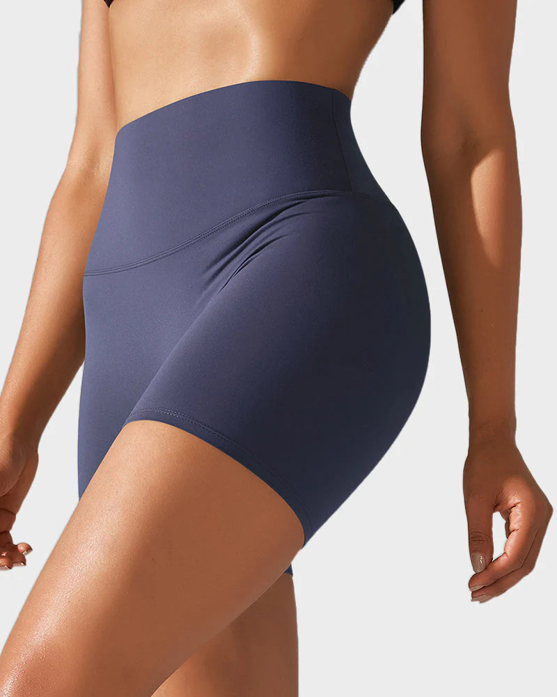 High-Waist Mesh Boyshorts O65166