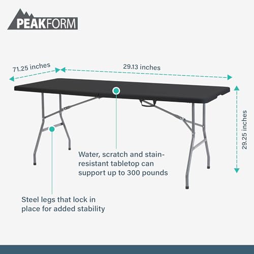 8 Foot Folding Plastic Banquet Table O73057