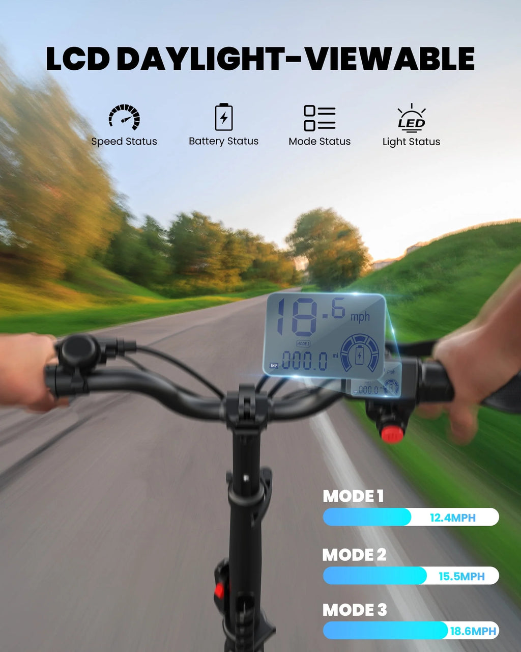 650W Electric Scooter with Seat L1265