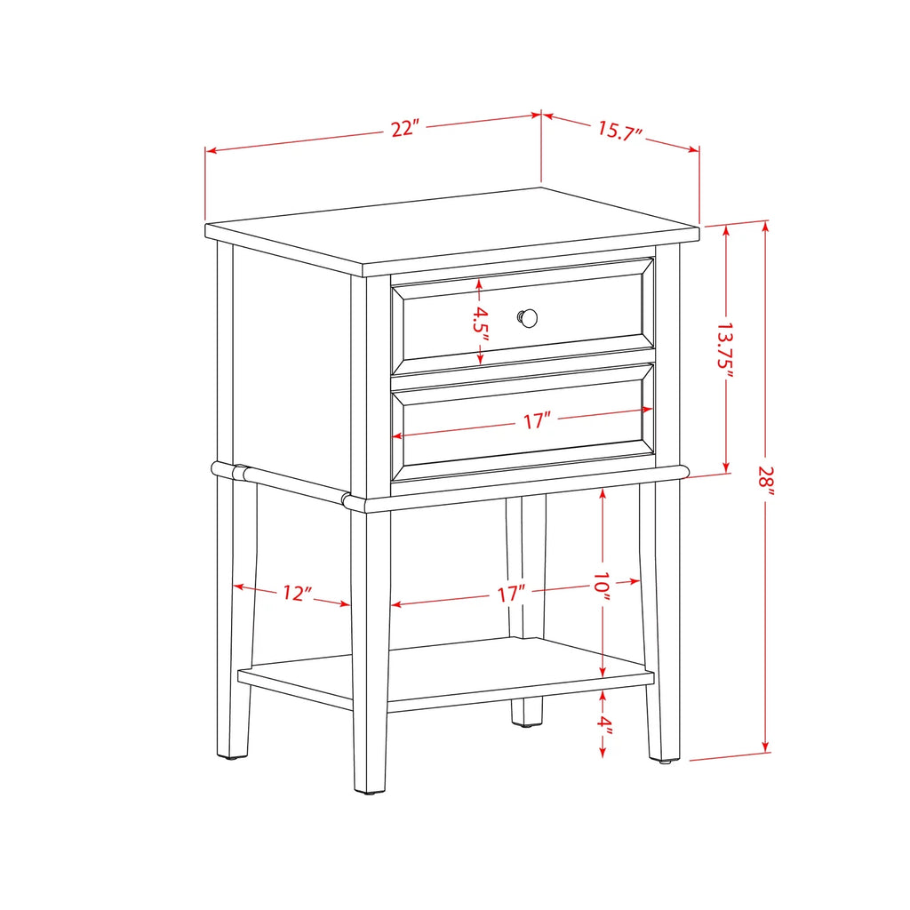 3-piece Wood Platform Bedroom Set S8734