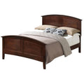 Cappuccino Full Size Panel Bed X51952