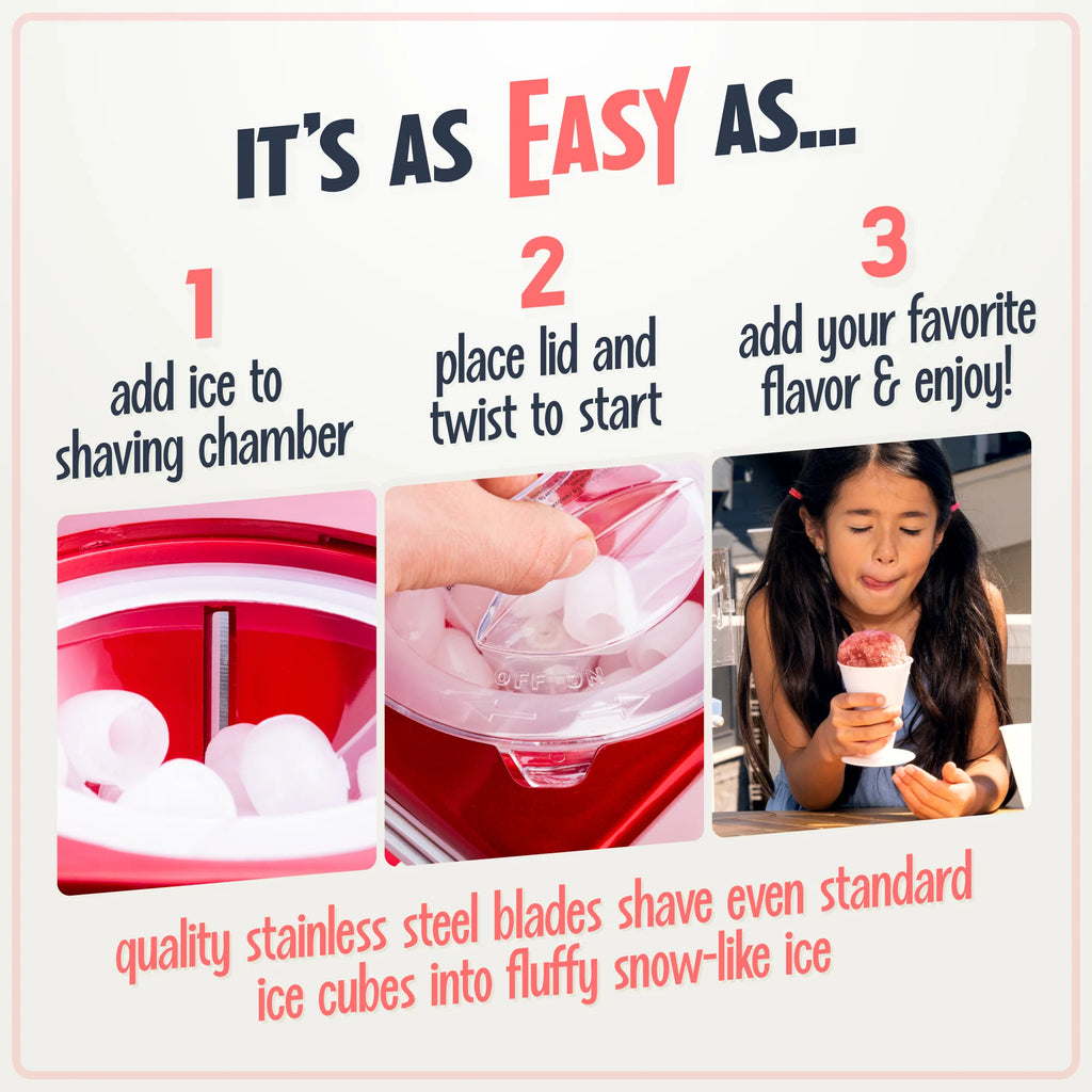 Single Countertop Snow Cone Maker J427