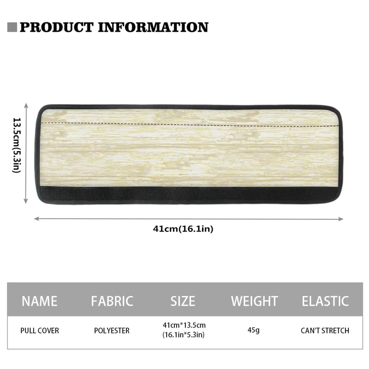 Mable Print Fridge Door Handle Decorative Cover X94666