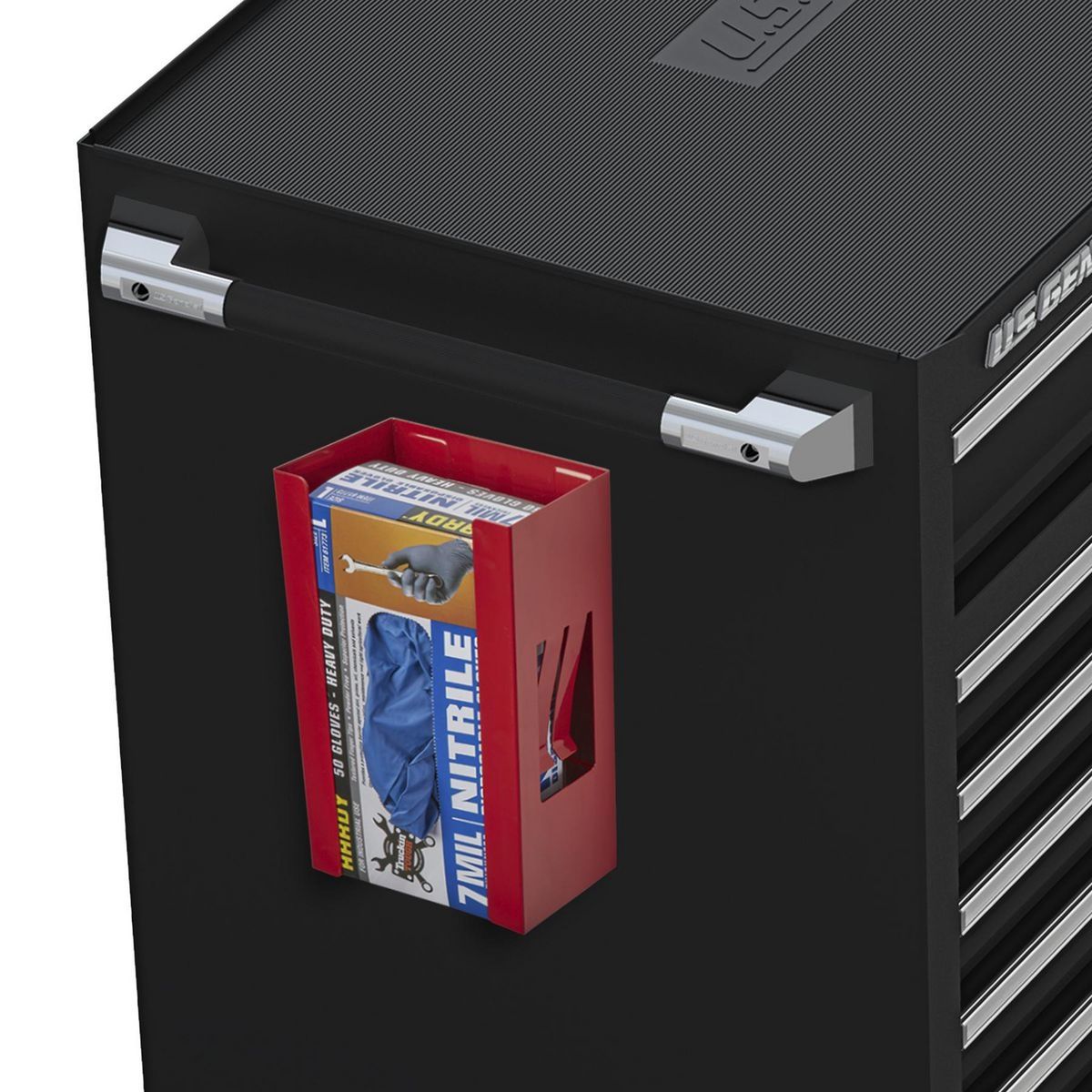 Magnetic Glove/Tissue Dispenser V7714