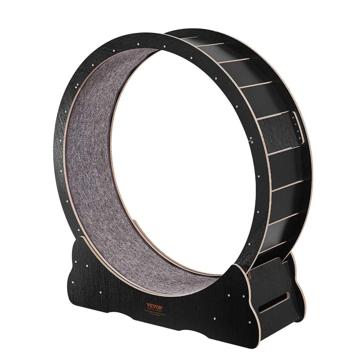 Large Cat Exercise Wheel with Detachable Carpet and Cat Teaser B4081