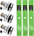 Spindle with Pulley High Lift Blade Kit for Husqvarna 52 inch Cut E7320