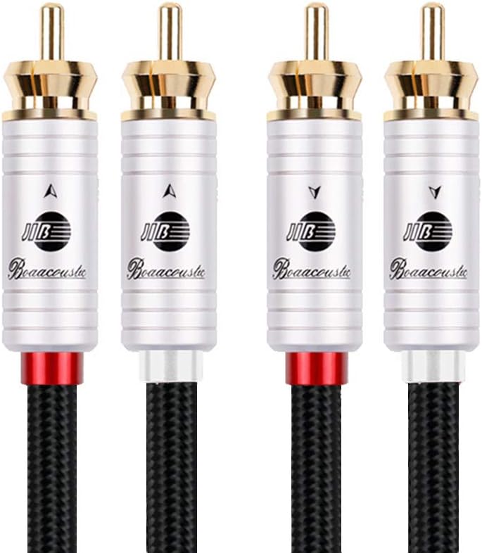 2RCA Male to 2RCA Male Audio Cable - 3ft R407
