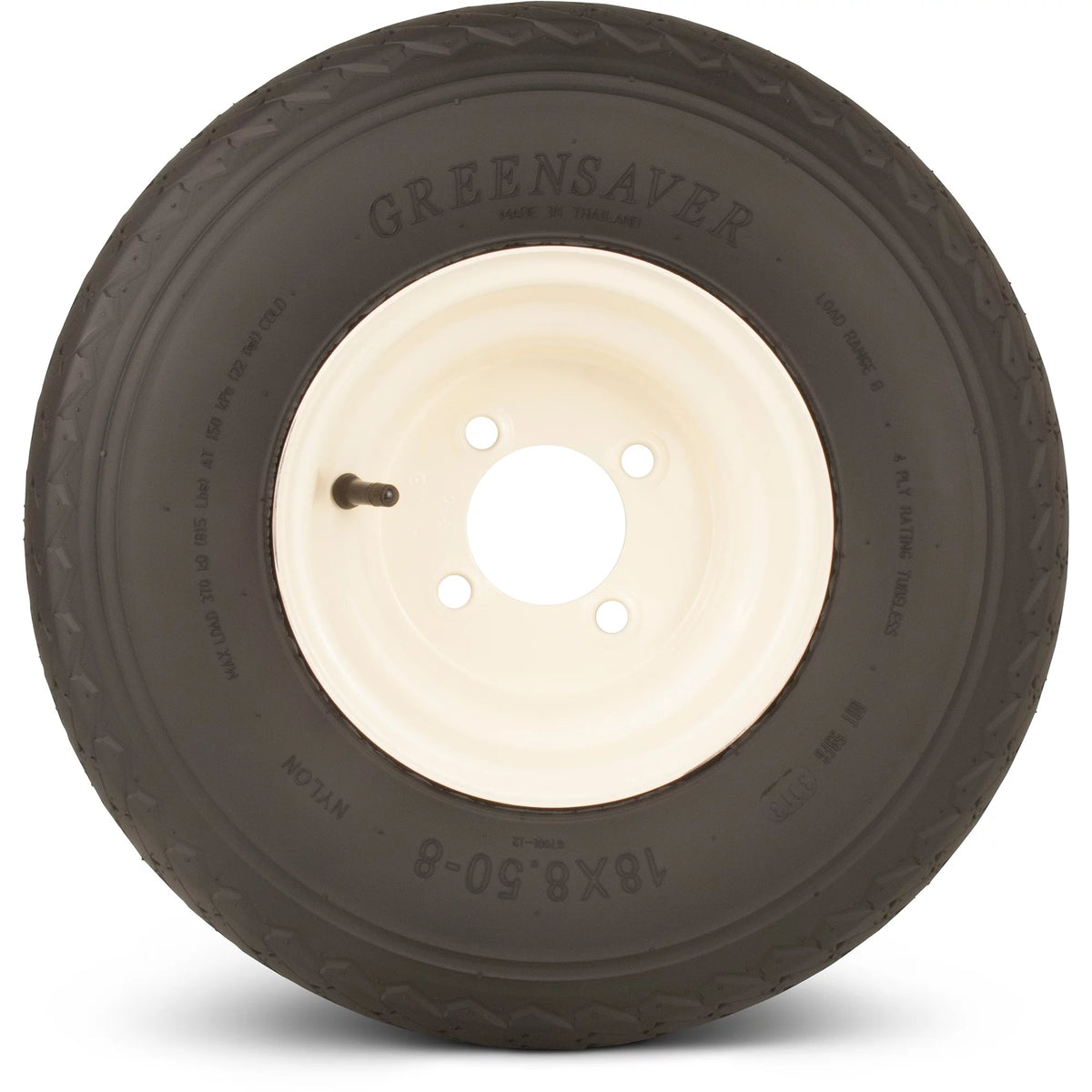 18X8.50-8 Golf Cart Tire and Wheel Assembly U4780