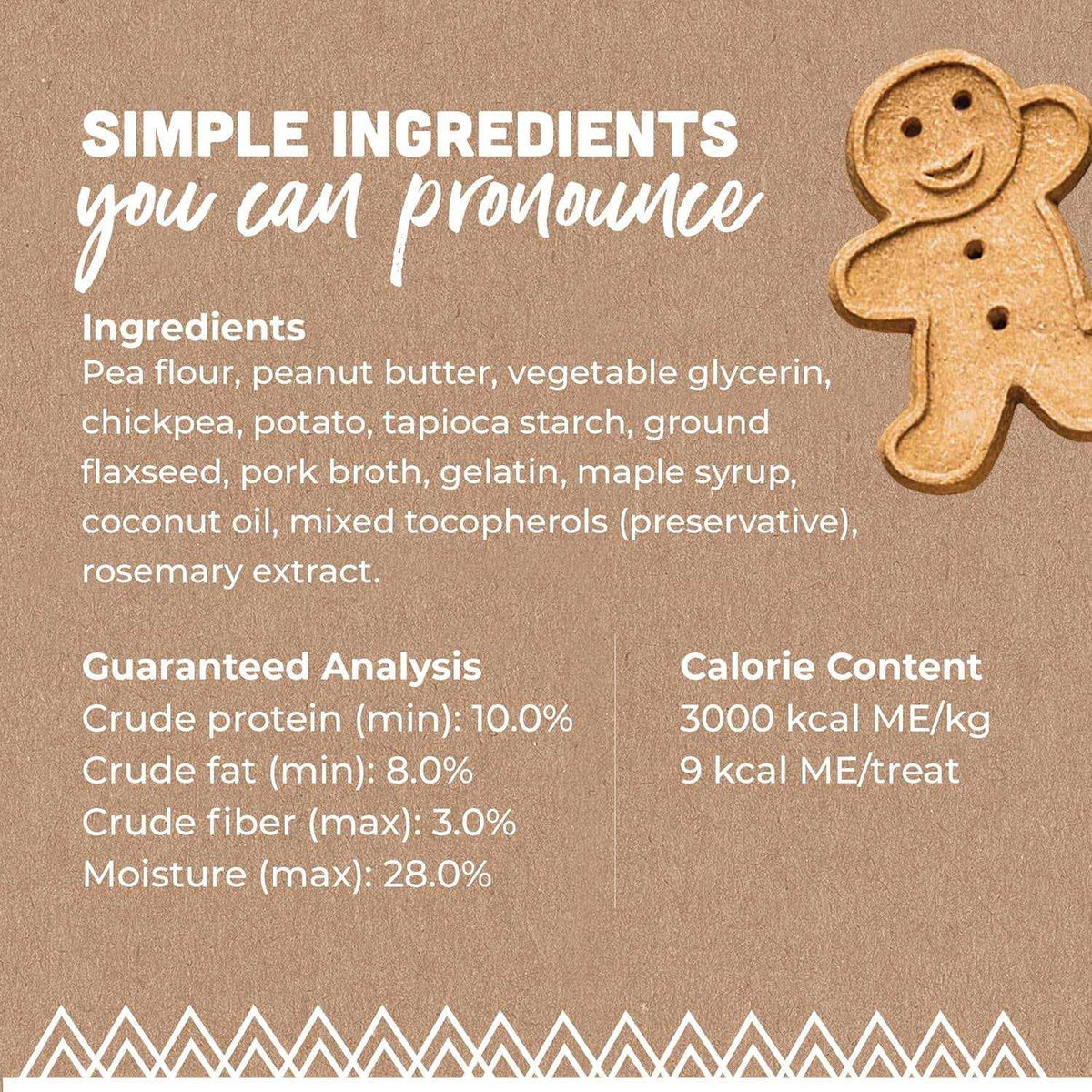 Peanut Butter Soft and Chewy Dog Treats X376