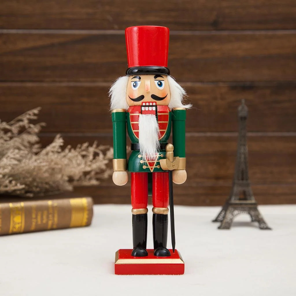 25cm Wooden Nutcracker Christmas Ornaments F45920