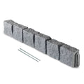 6-Block Section of Edging with 2 Securing Spikes V935