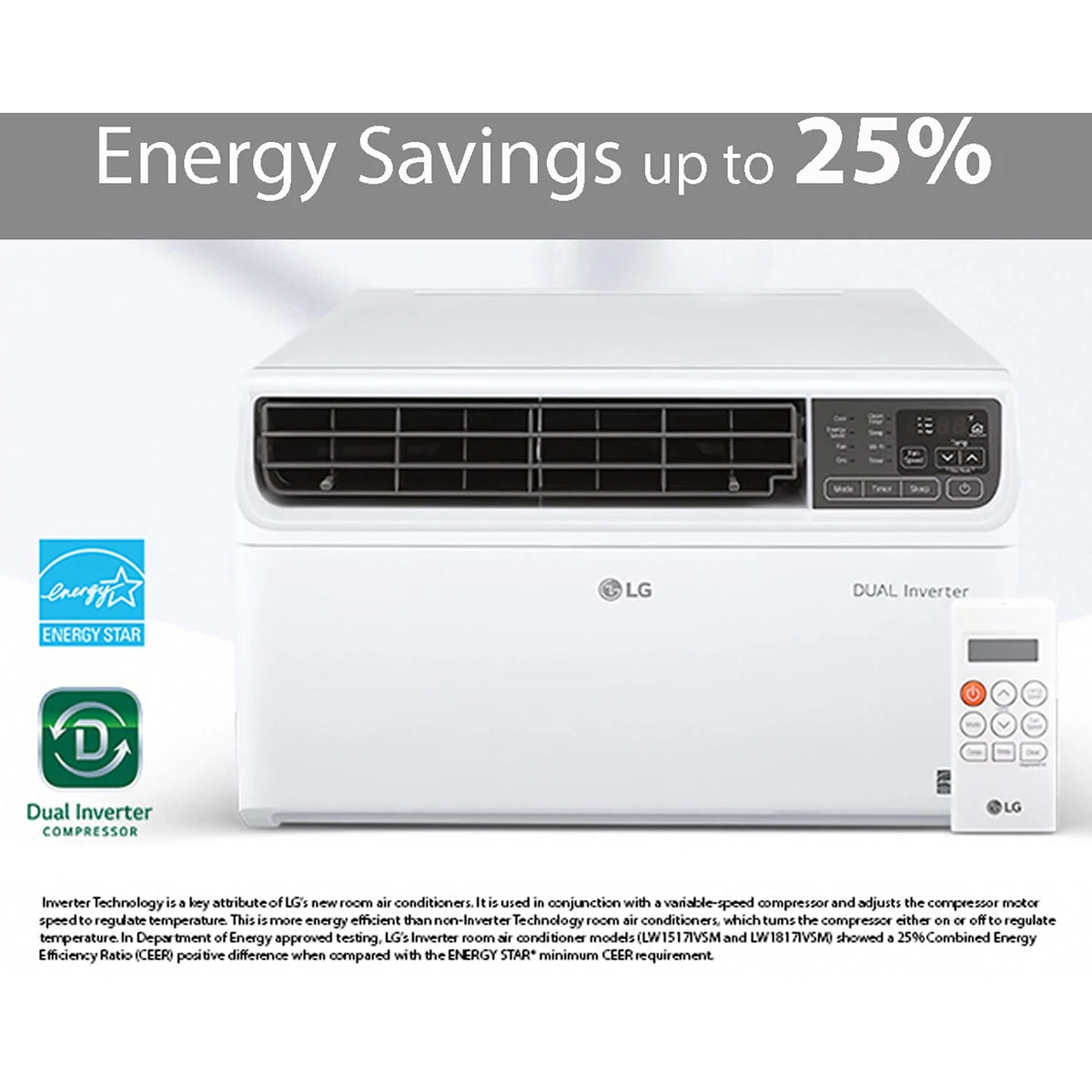 115V 14,000 BTU Smart Window Air Conditioner W20825