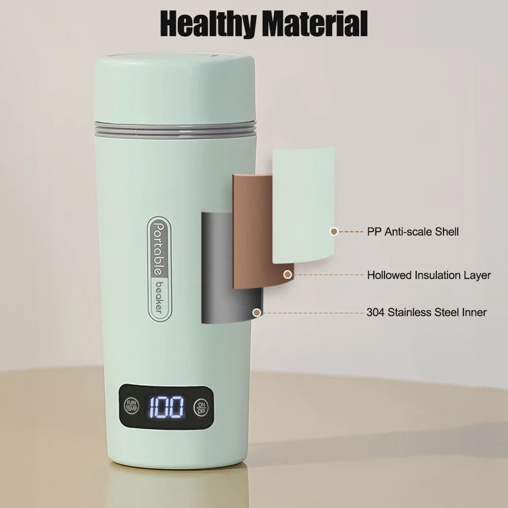 Portable 350ml Stainless Steel Electric Kettle M24268