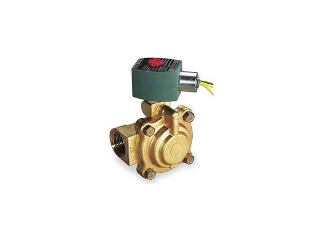 Slow Closing Solenoid Valve, Brass, NC E9018