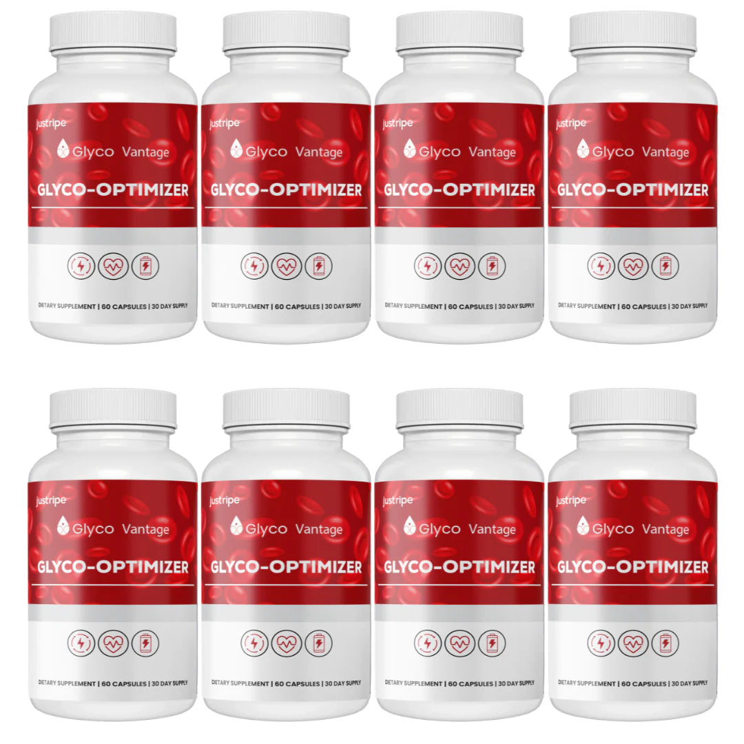 Blood Sugar & Pressure Supplement 8 Bottles B8763