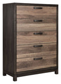 Brown Drawer Chest I37512