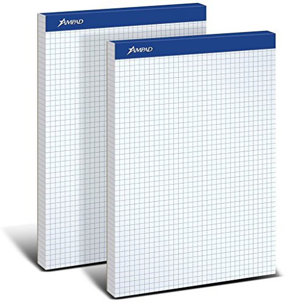 Quadrille Double Pad, 8 1/2 X 11 3/4, White, 2 Pack M310