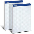 Quadrille Double Pad, 8 1/2 X 11 3/4, White, 2 Pack M310