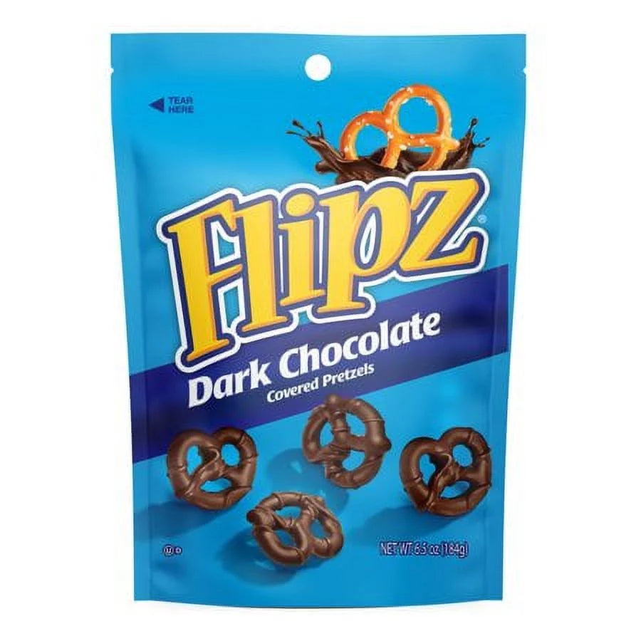 Dark Chocolate Covered Pretzels 6.5 Oz U6553