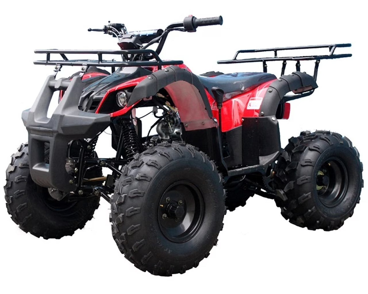 125CC ATV with Reverse and Big 19"/18" Tires J898