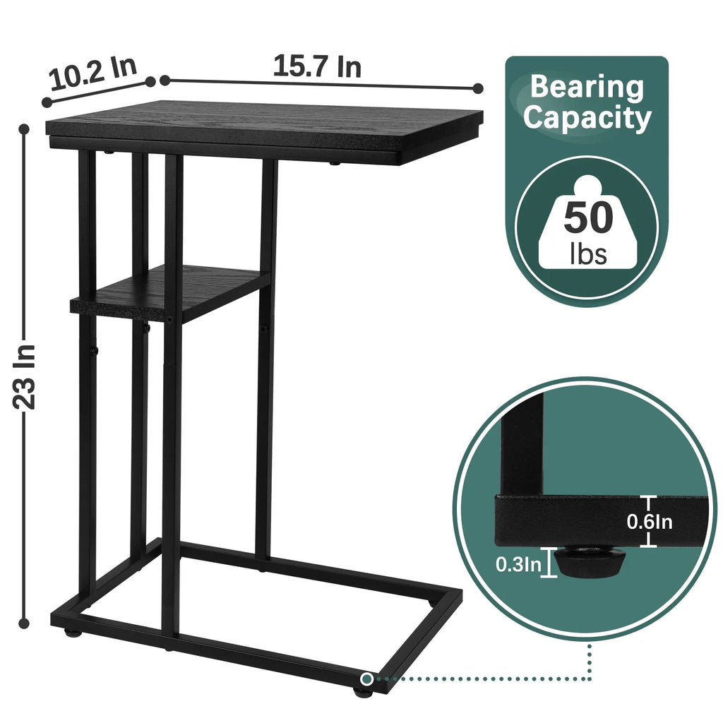 C Shaped End Table Z39903