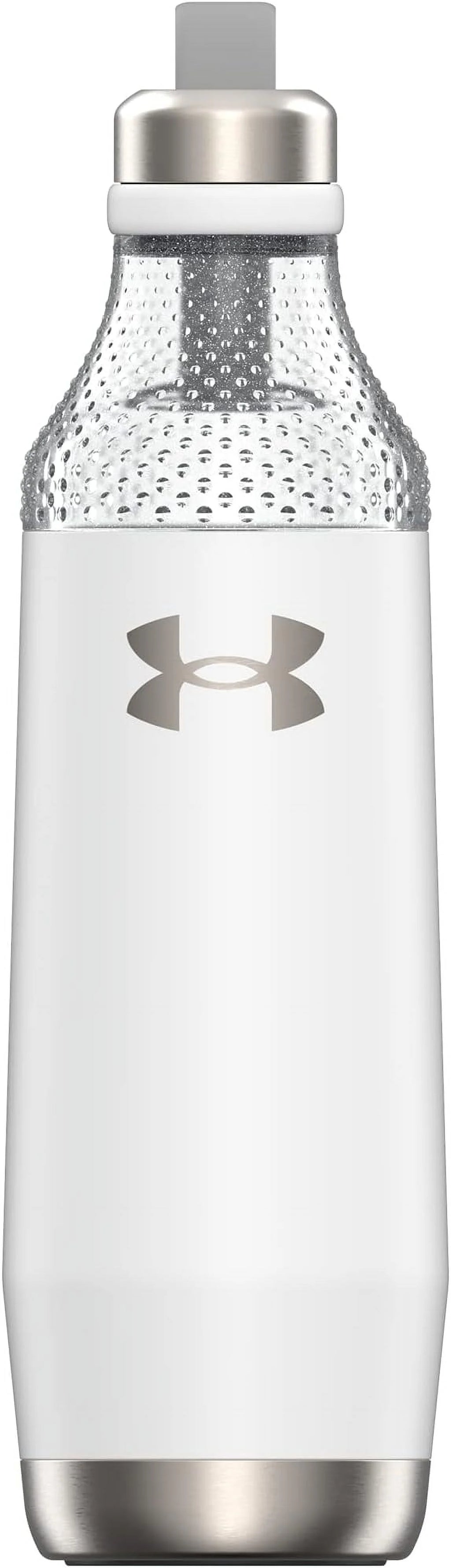 22oz Satin White Water Bottle E250