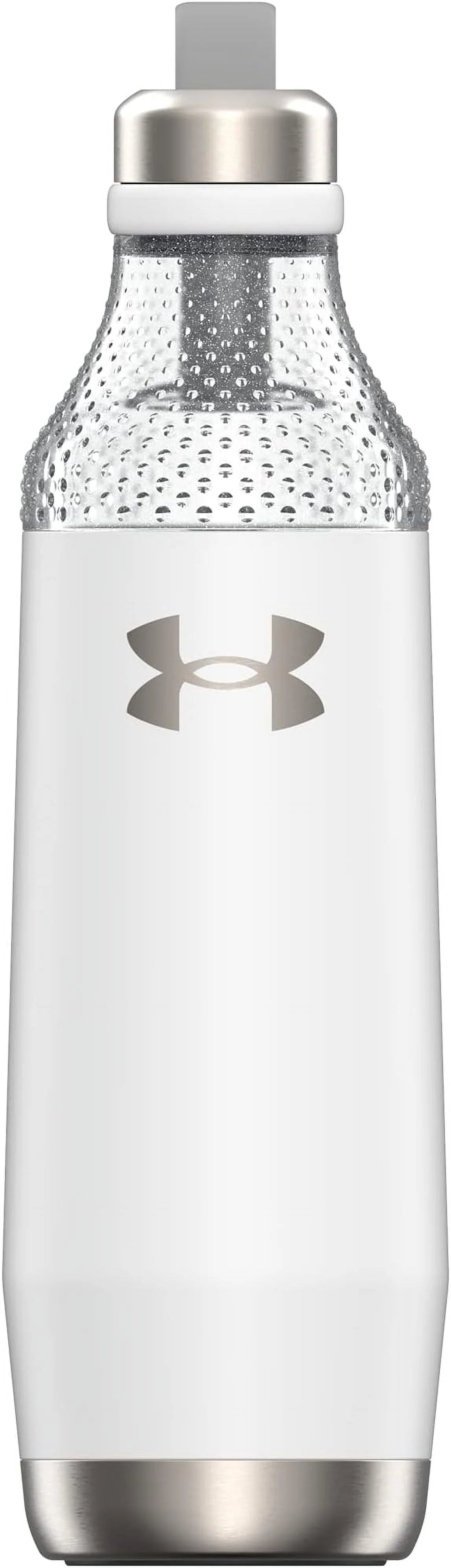 22oz Satin White Water Bottle E250