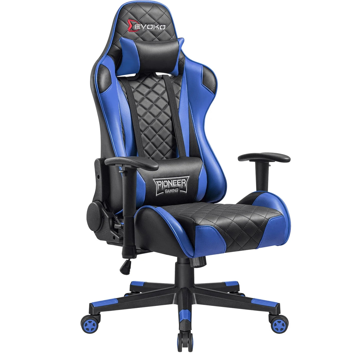 Red Ergonomic Gaming Chair with Headrest and Lumbar Support S64310