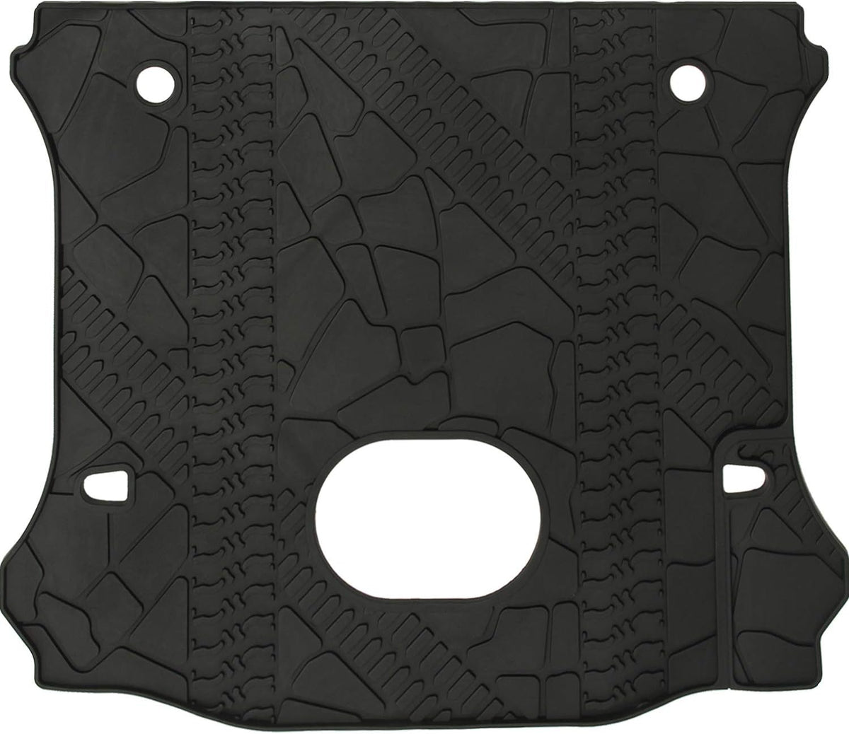 Black Rear Trunk Cargo Floor Mat V826438