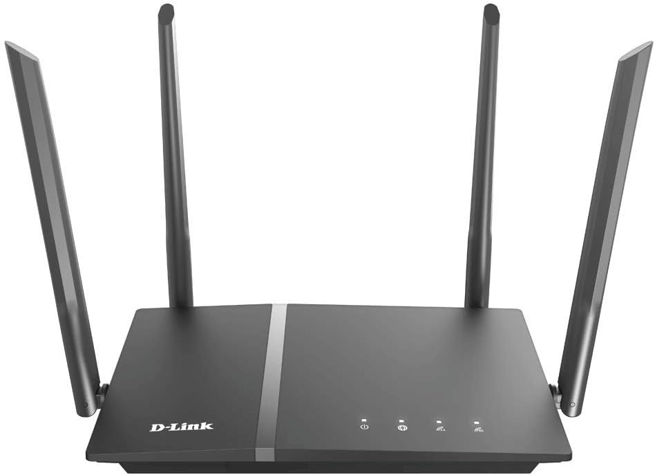 Black Pack of 2 AC1900 Dual Band Gigabit WiFi Router J209438