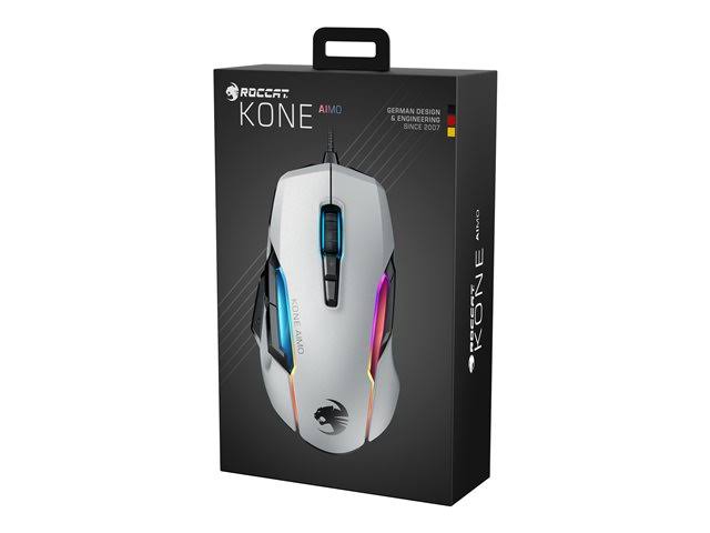 White Optical Wired USB Mouse H992133