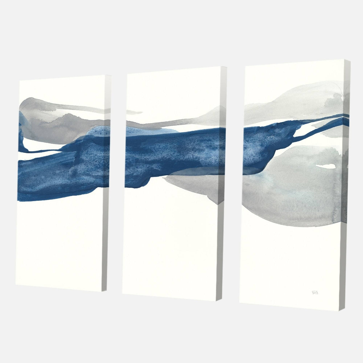 Modern Gallery-Wrapped Canvas - 60 in. Wide x 40 in. High - 3 Panels E70855