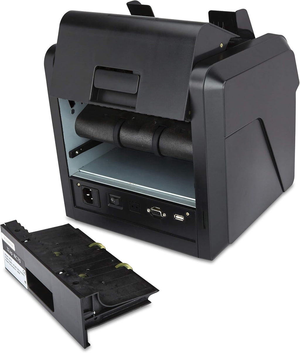 Mixed Denomination Bill Counter 2 Pocket Sorter Counterfeit Detector R82571