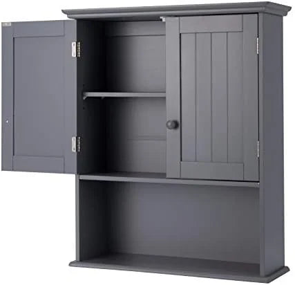 Wall Mounted Bathroom Cabinet with Double Doors L4598