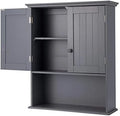 Wall Mounted Bathroom Cabinet with Double Doors L4598