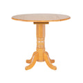 Oak Extendable Drop Leaf Pub Table R66222