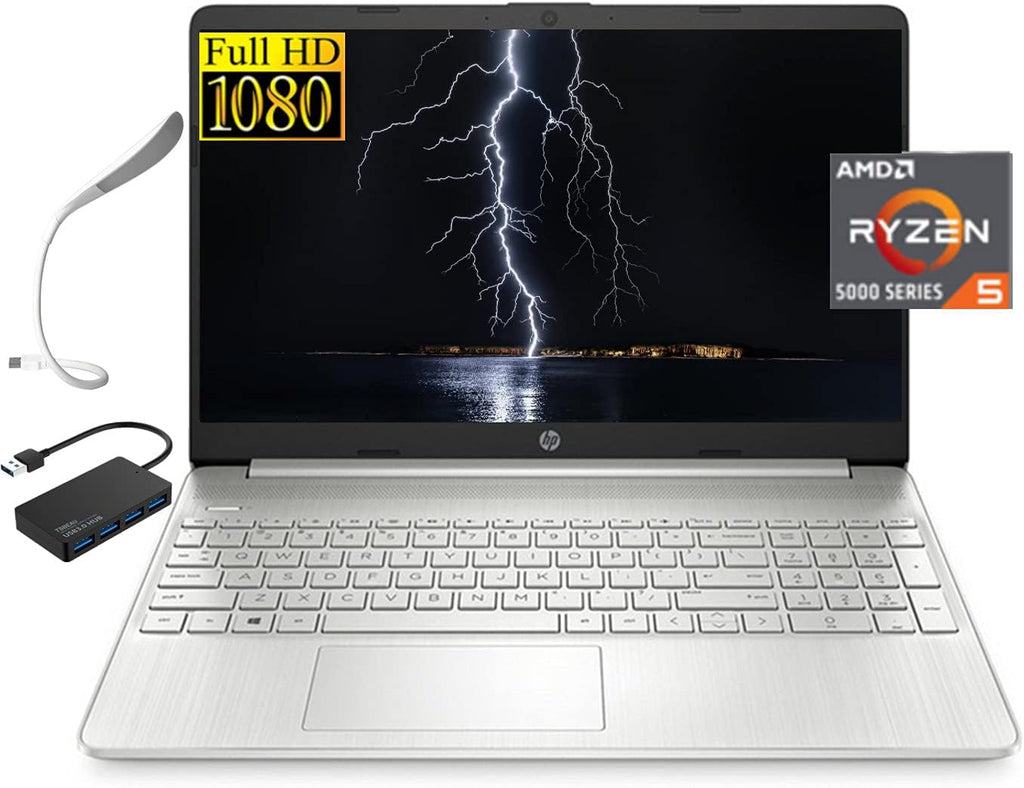 15.6" FHD Laptop, AMD Ryzen 5 6-Cores Processor, 16GB RAM, 512GB SSD, Silver A749